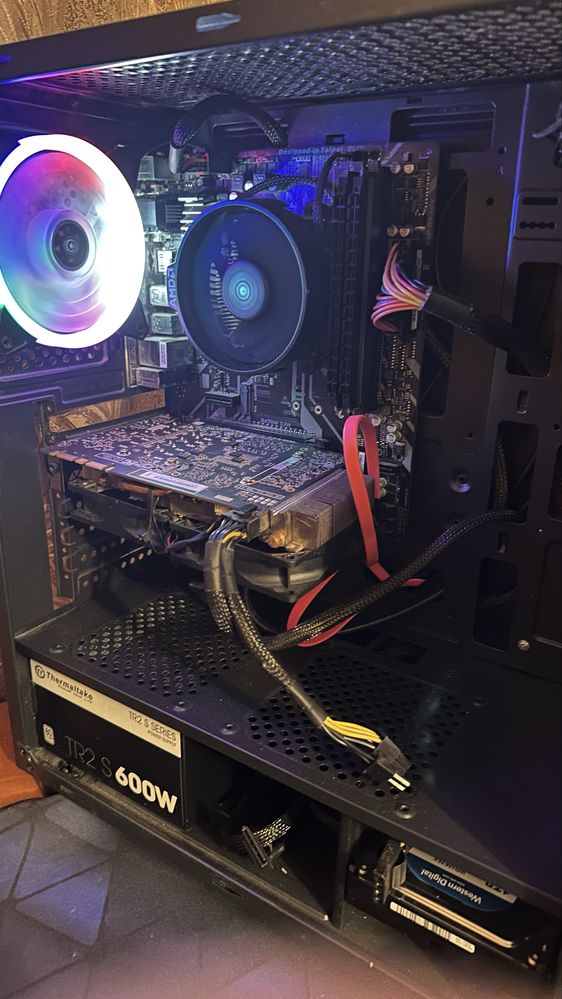 Ігровий комп’ютер на ryzen 5 2600 | gtx 1070 | 16gb