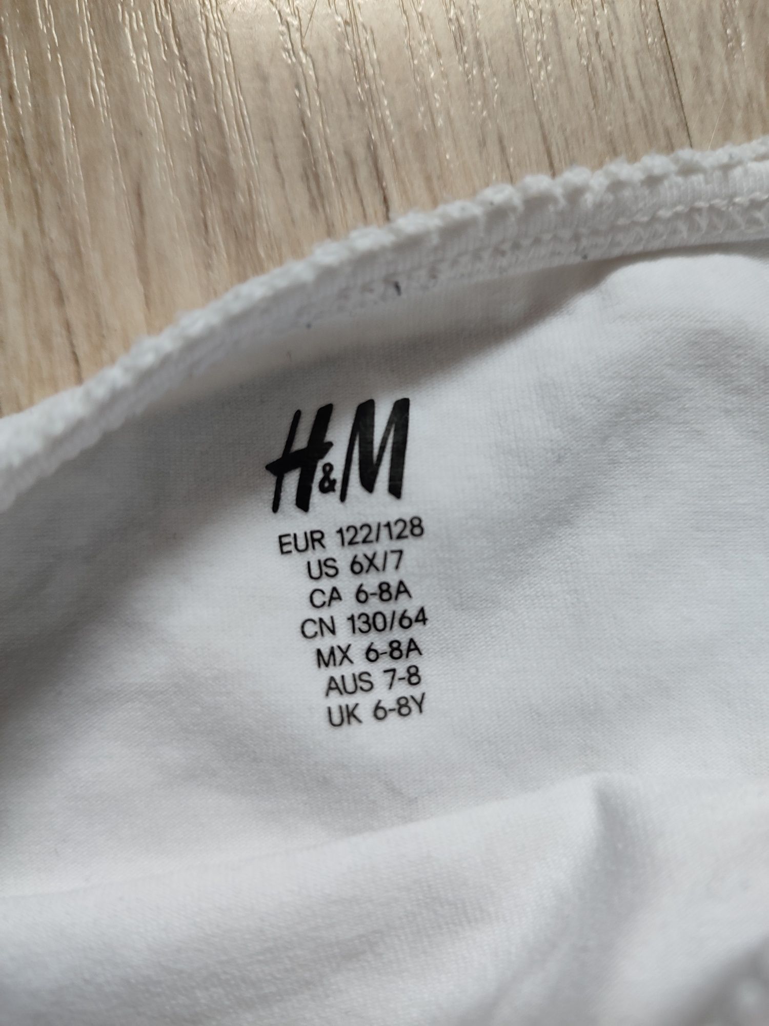 Zestaw podkoszulek H&M i inne roz. 116/122