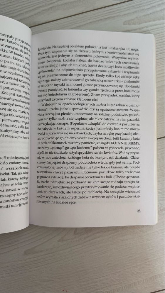 Książka szczęśliwy kot