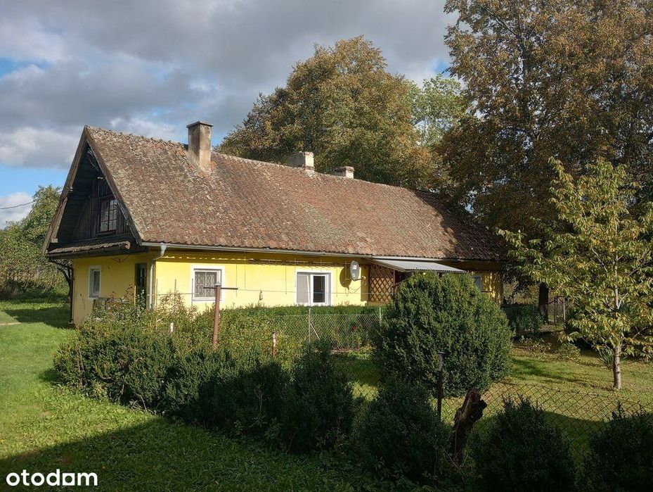 przedwojenne, malownicze siedlisko na Warmii