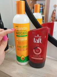 Cantu curl activator avocado + żel taft 12