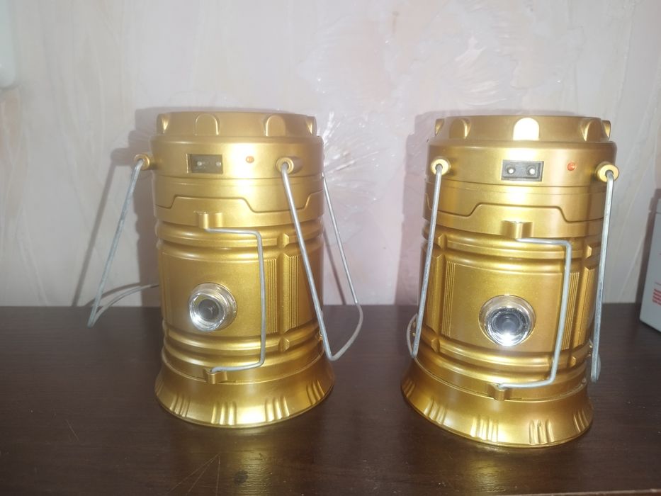 Продам два ліхтаря кемпінгових.Род ремонт