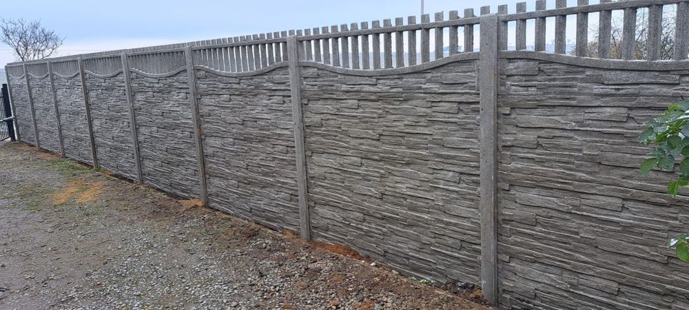 Ogrodzenia betonowe montaż płoty beton ogrodzenie betonowe