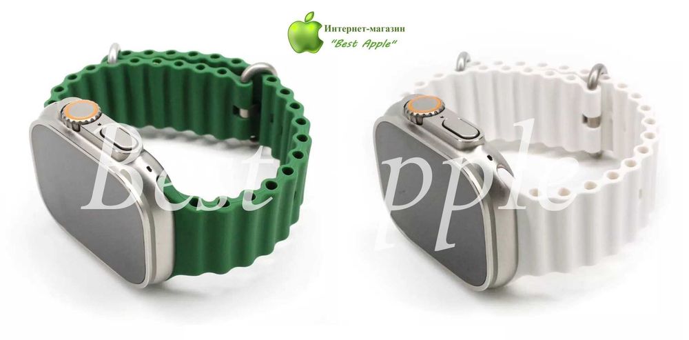 Ремінець Apple Ocean Band для Apple Watch Ultra|49mm |45mm|44mm|42mm