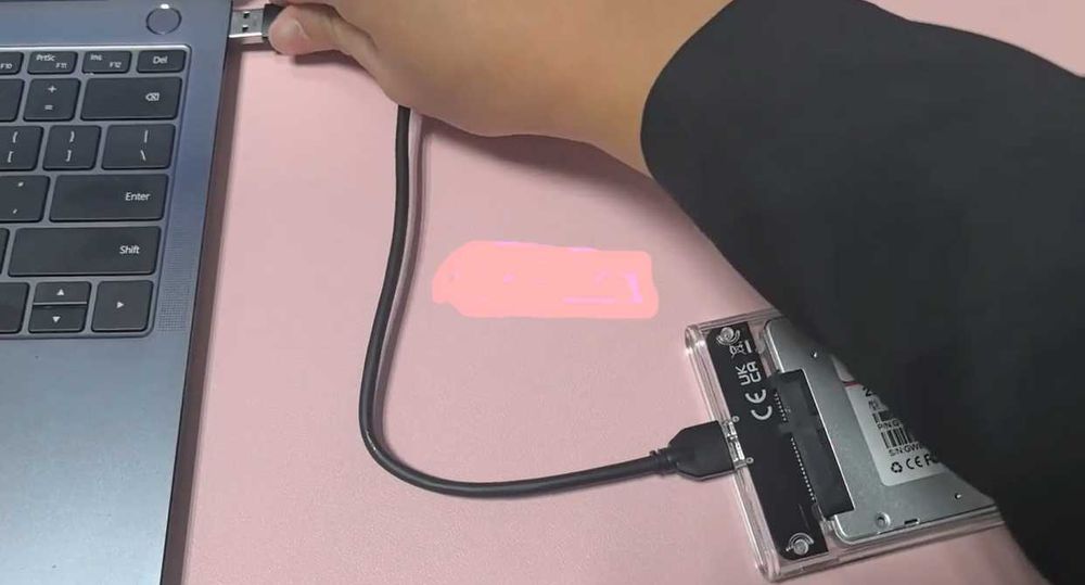 Карман (корпус) для зовнішнього диску 2,5" SATA 3.0  SSD, HDD Дешево!