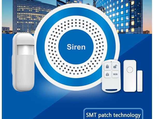 Sirene Interior para Alarmes Wireless (NOVO)