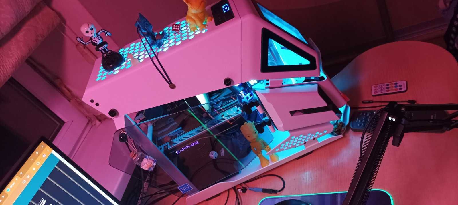 Корпус Thermaltake AH T200 +4 GAMEMAX ARGB 120мм+Хаб з пультом Б\У