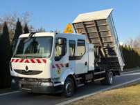 Renault MIDLUM 220 12 T WYWROTKA 6 MIEJSC