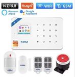 System alarmowy gsm wifi kerui Tuya alarm bezprzewodowy