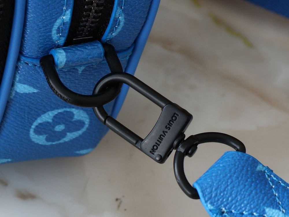 LOUIS VUITTON NOE ALPHA  сумка мужская унисекс черная белая синяя