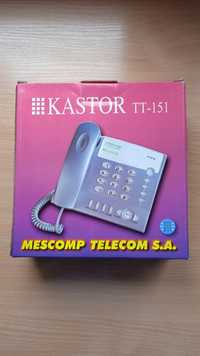 Aparat telefoniczny Kastor. Stacjonarny.