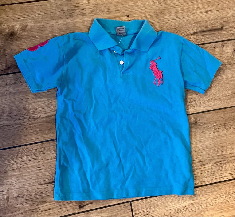 Ralph lauren t-shirt turkusowy