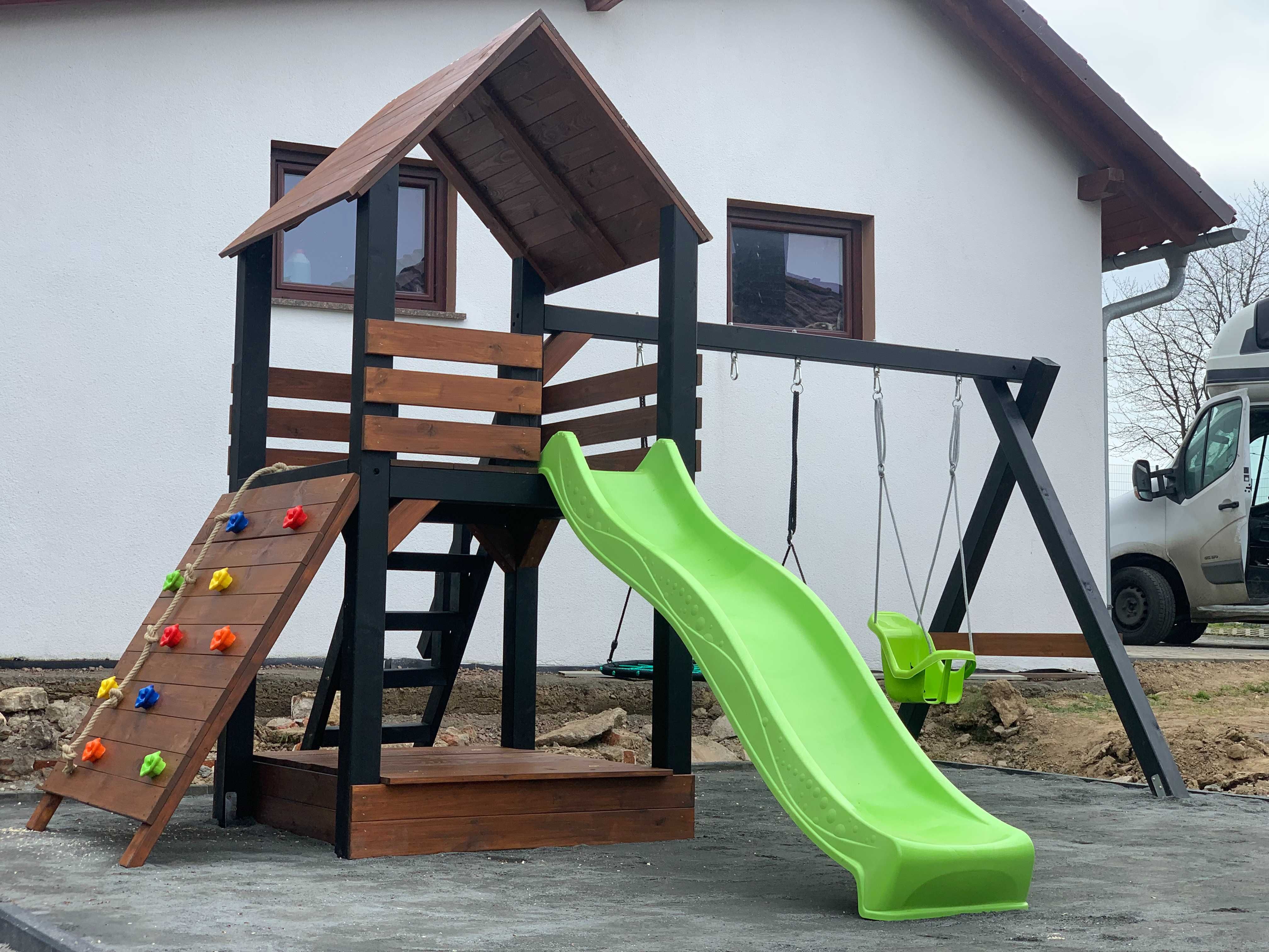 Aurelia XL - 10x10 BSH - Plac zabaw - Domek - Zjeżdżalnia