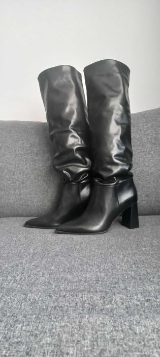 Buty kozaki STRADIVARIUS r.39