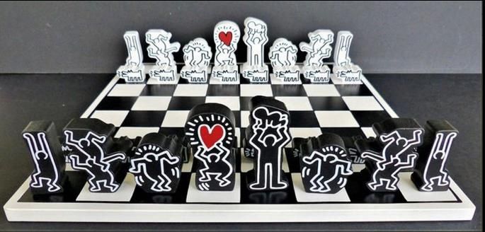 Keith Haring - xadrez