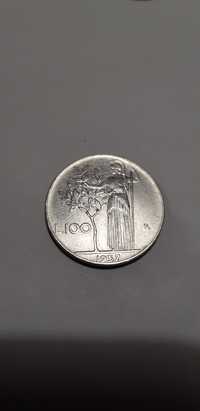 Moneta 100 lir 1957