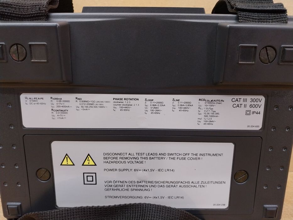 Metrel Eurotest Q 61557 Miernik Instalacji Elektrycznej