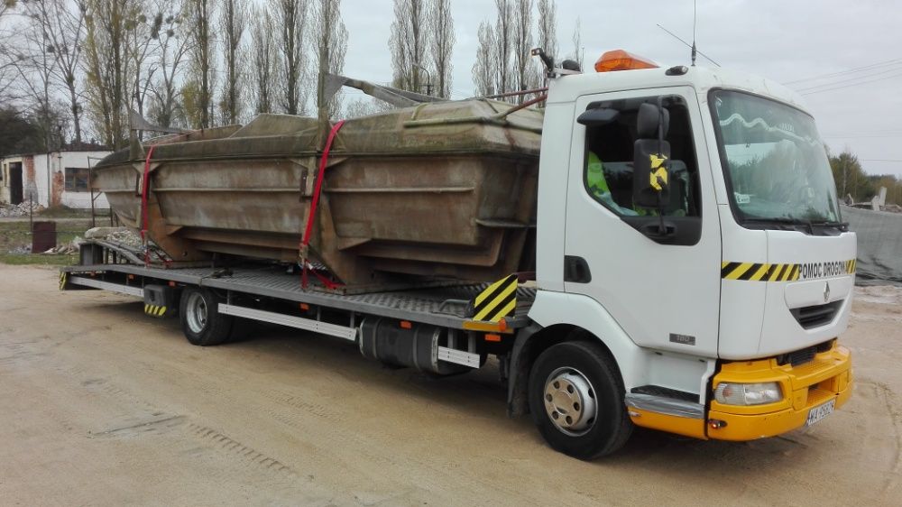 Laweta transport domek holenderski angielski przyczepa kamper camping