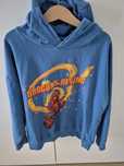 Bluza z kapturem Lego Ninjago niebieska 122/128 czerwony kai