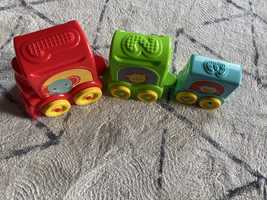 Fisher price klocki ciuchcia kolejka pociag