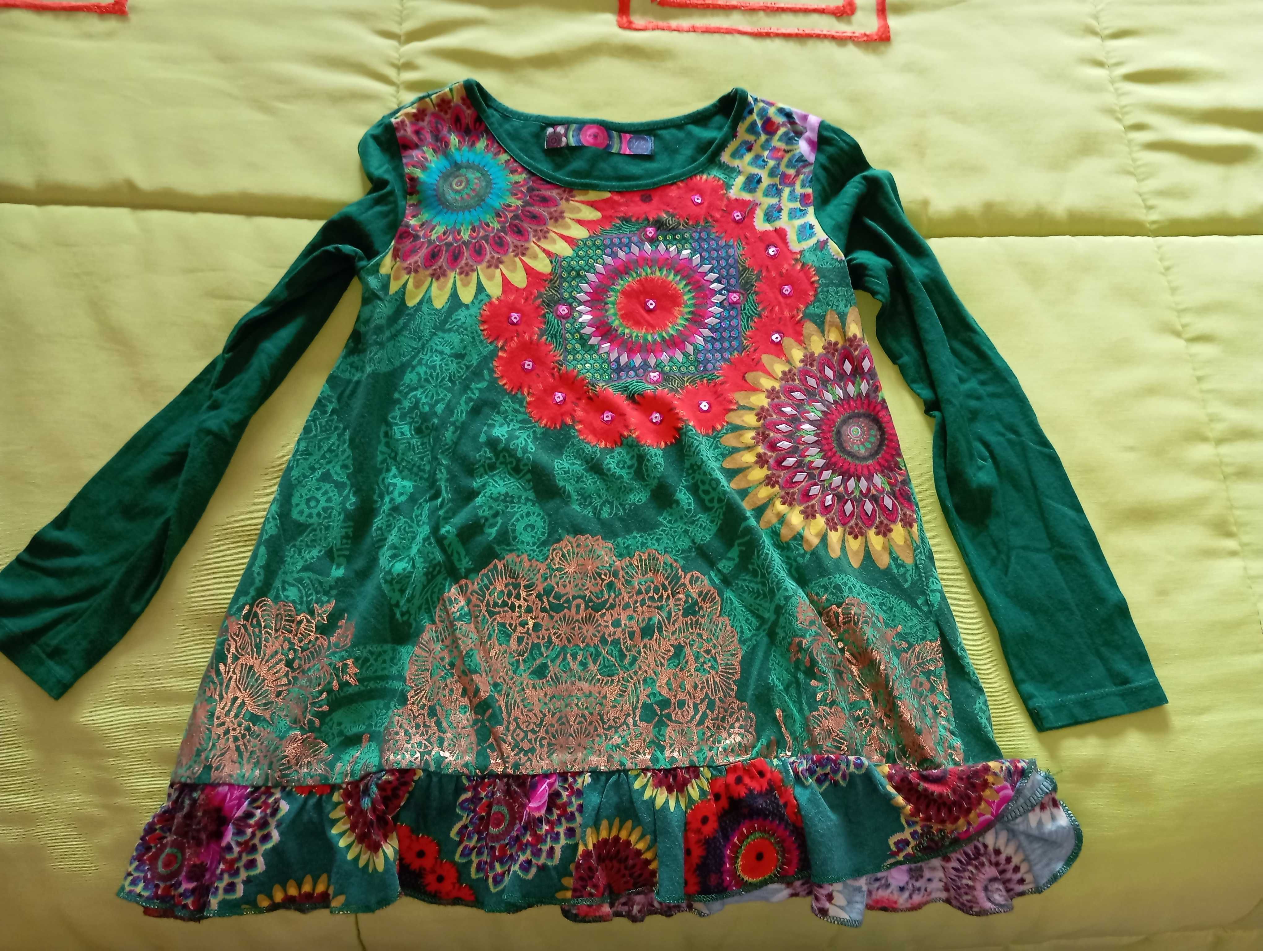 Vestido 7/8 anos da marca Desigual