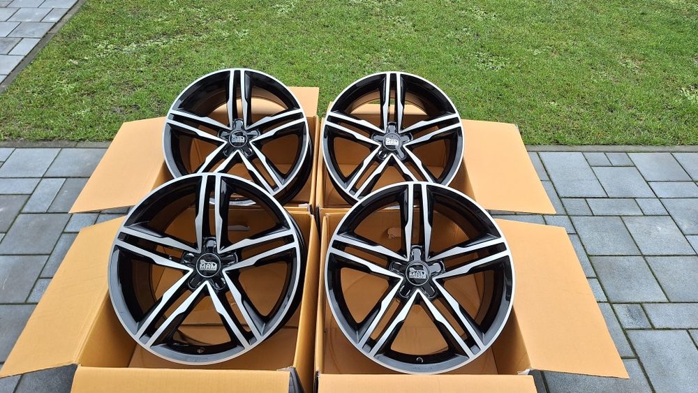 Nowe Alufelgi 5x112 R18 Audi A4 B7 B8 B9 A5 A6 C7 Q3 Q5 Vw Arteon