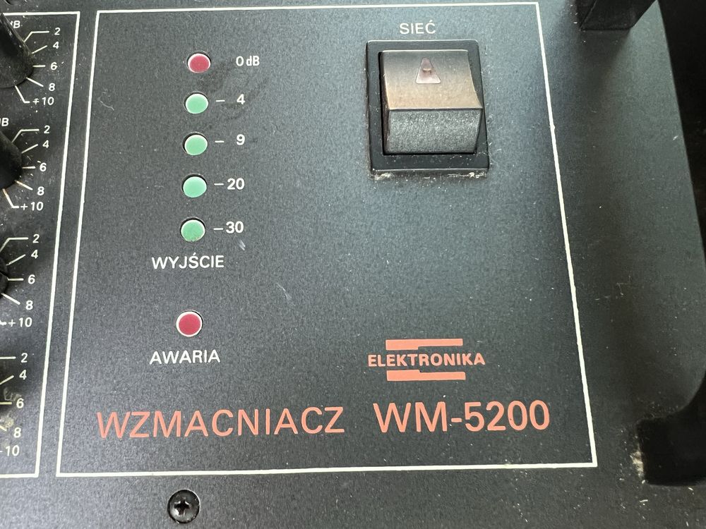 WM-5200 Elektronika Unitra wzmacniacz