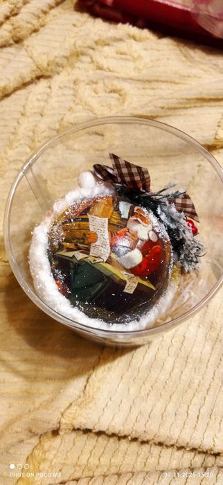 Новогодний подарок шар