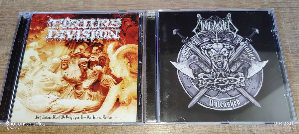 Фирменные CD Theatre Of Tragedy,Therion,U.D.O.,Vader,Vendetta,Vektor