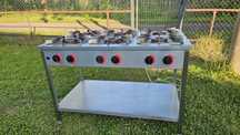 Kuchnia gazowa 6 palnikowa Gastmed 36kw