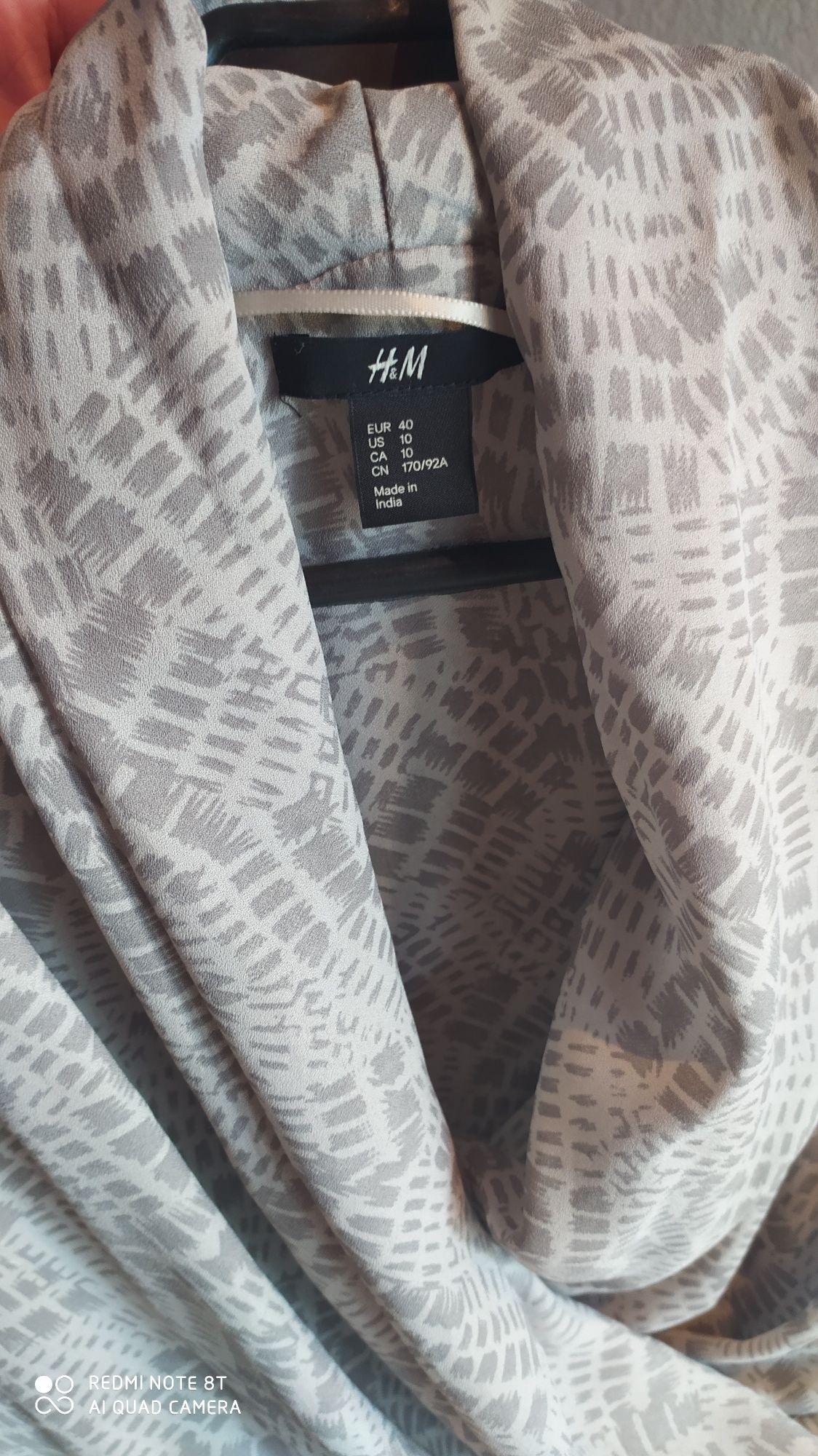 Sukienka H&M szara