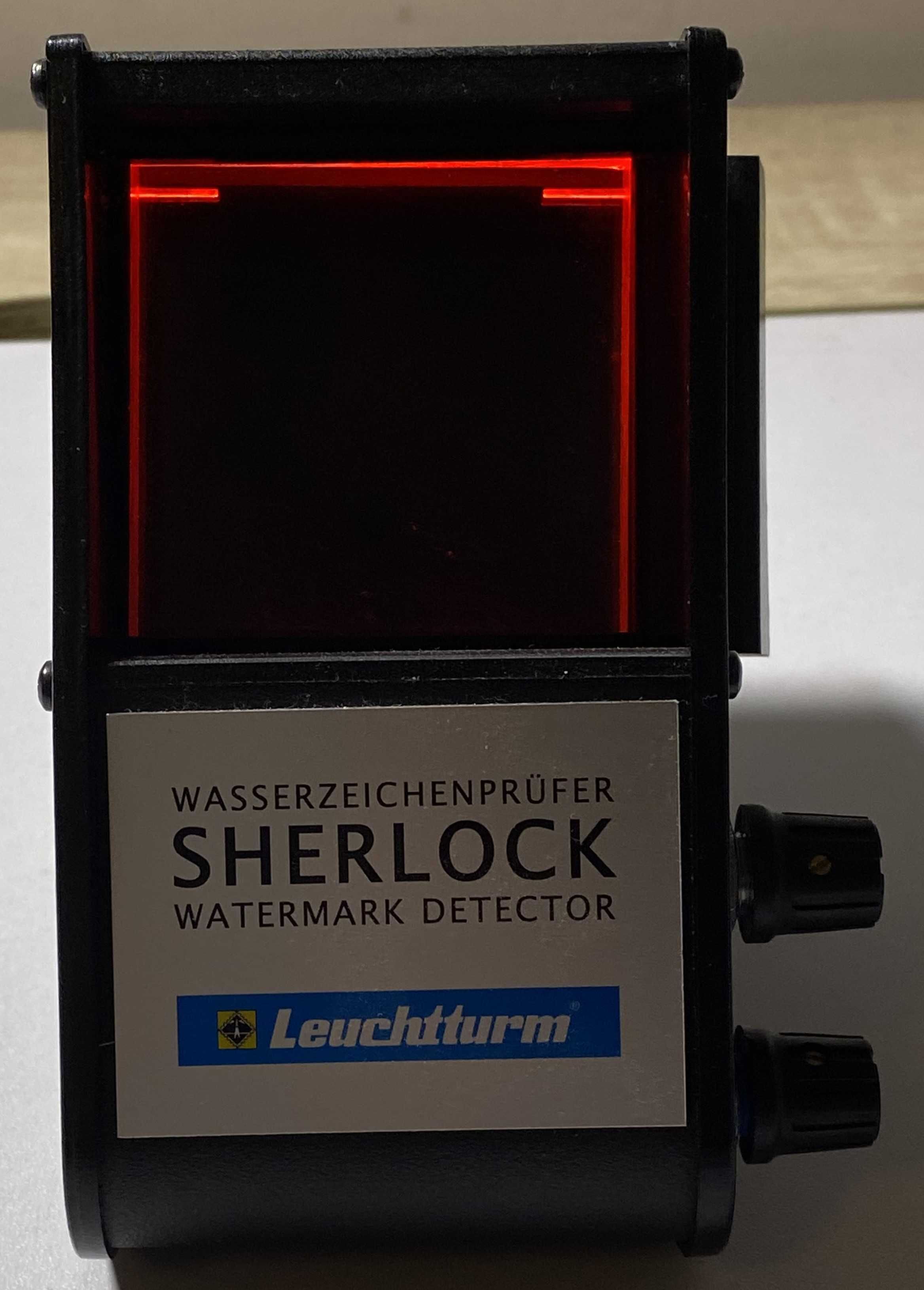 Elektryczny detektor znaków wodnych - Sherlock Leuchtturm