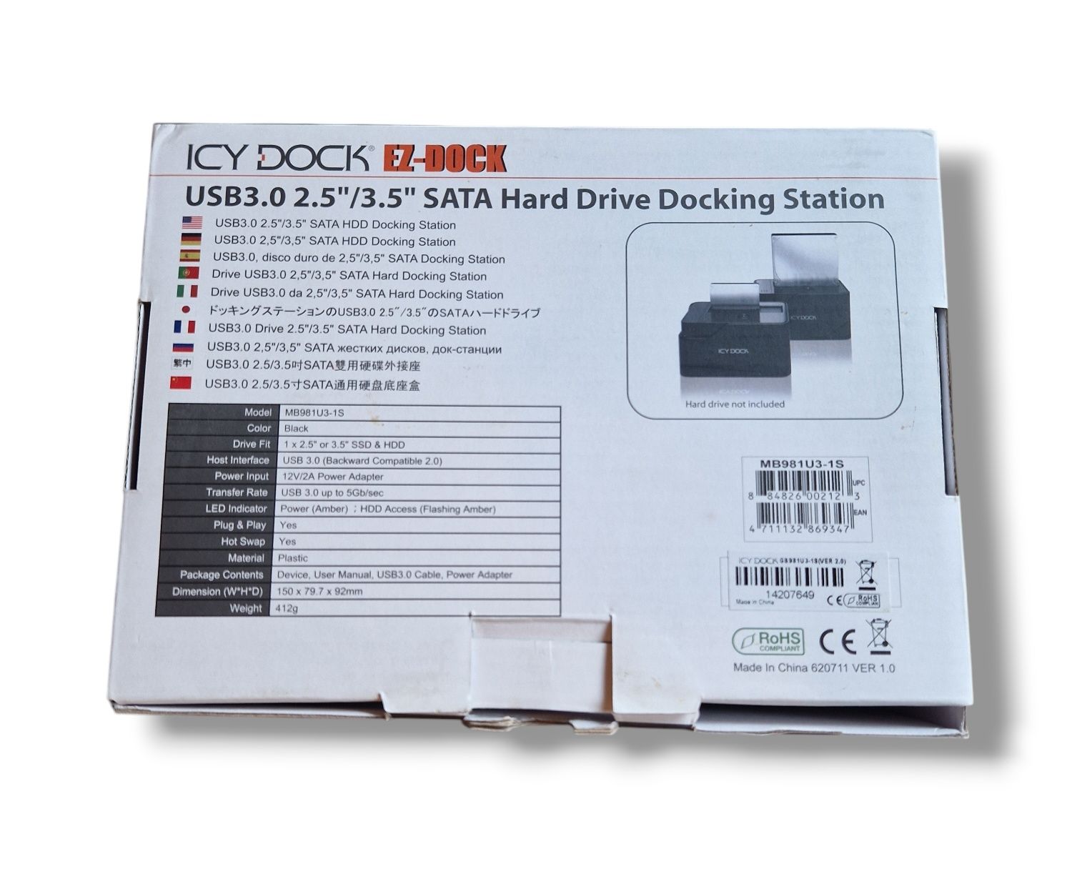 Icy Dock - MB981U3 - 1SA