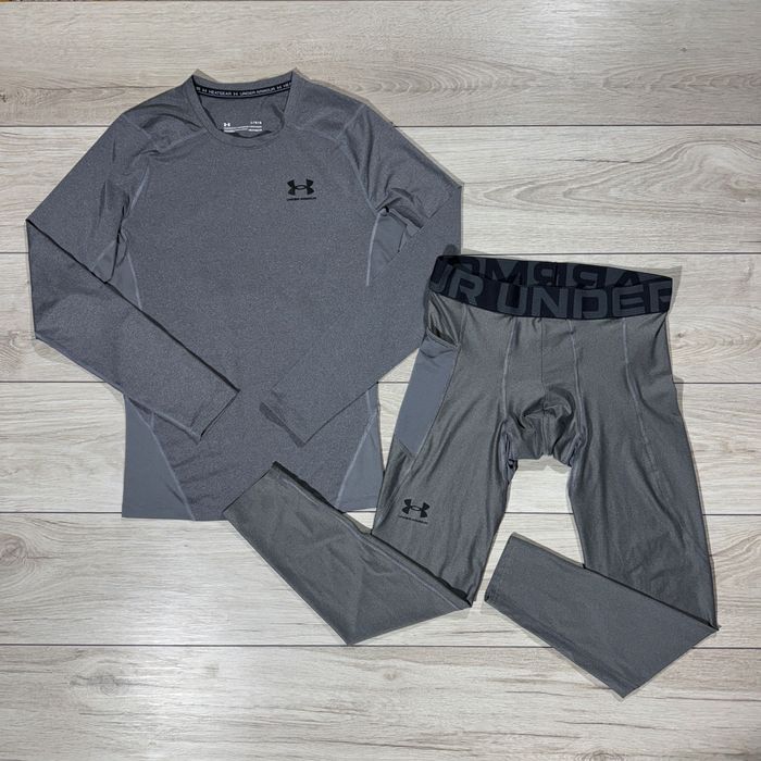 Комплект комперсіний Лонгслів + Тайтси Андер Under Armour, L, оригінал