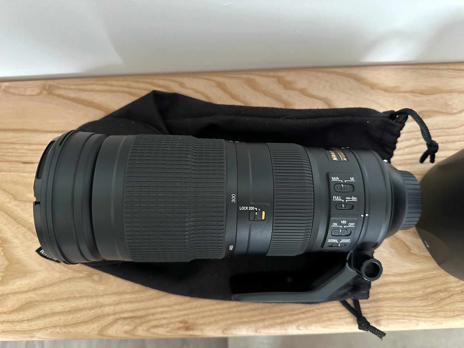 Lente Nikon AF-S 200-500mm F5.6 E ED VR