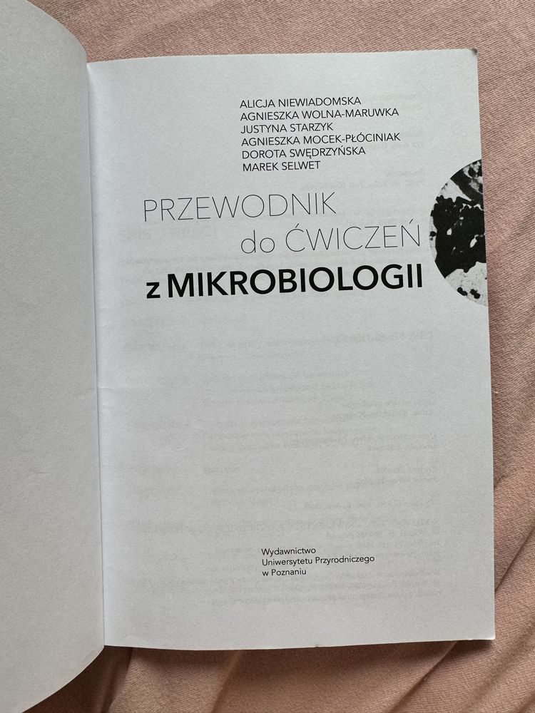 Przewodnik do ćwiczeń z mikrobiologii