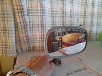 Espelho retrovisor carro antigo