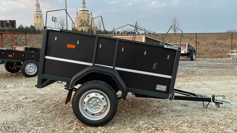 Продам прицепчіп до легкового авто 1,7 х 1,2м борт 60см  фанера