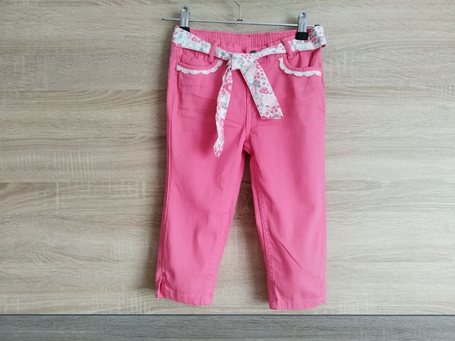 Spodnie rybaczki dla dziewczynki 122