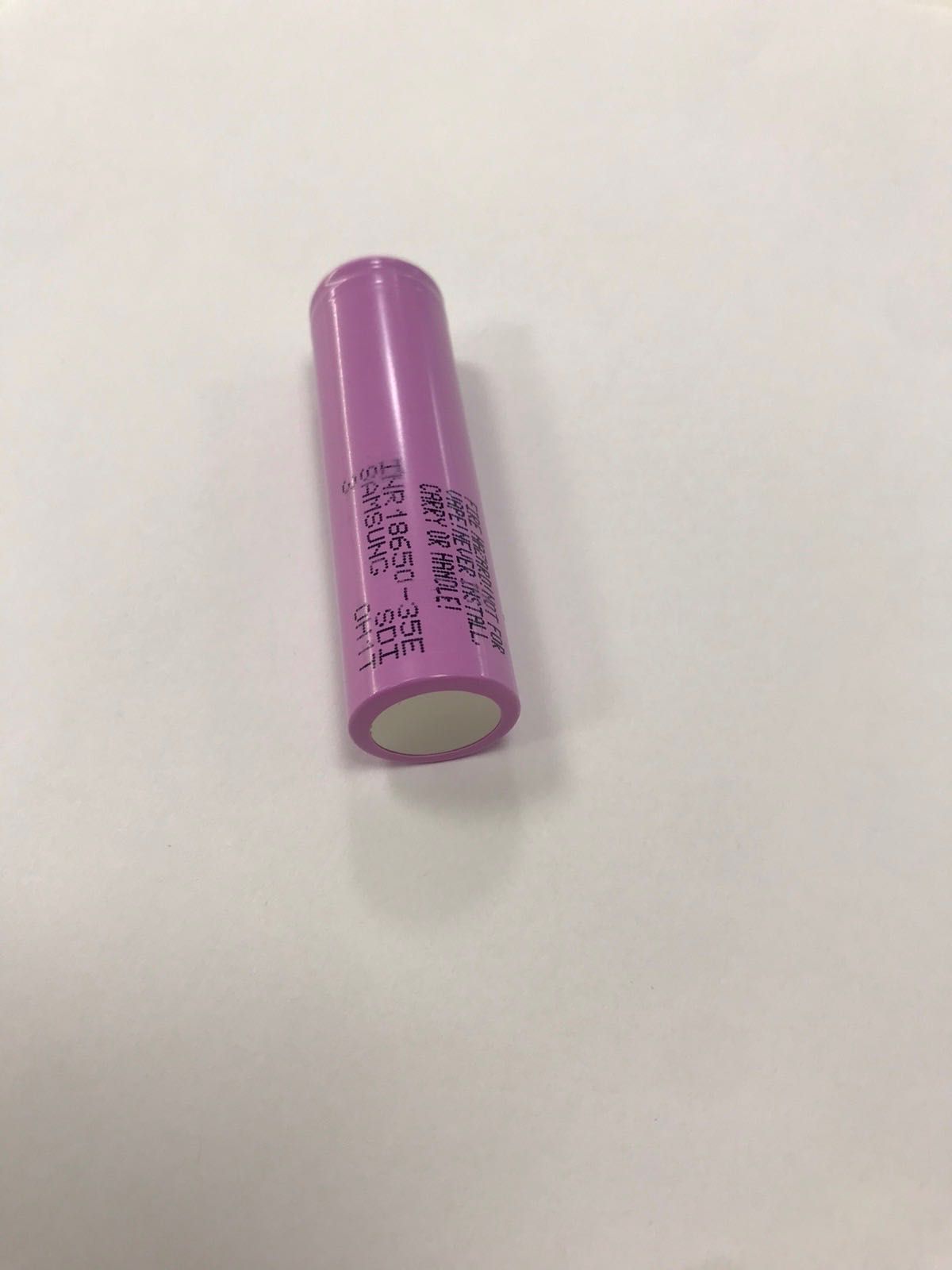 Акумулятор Samsung INR18650-35E 3500 мАг 3.6 В 10A Li-ion Grade A 2024