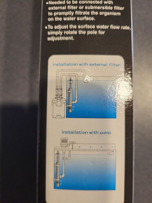 Skimmer filtr powierzchniowy do akwarium ista