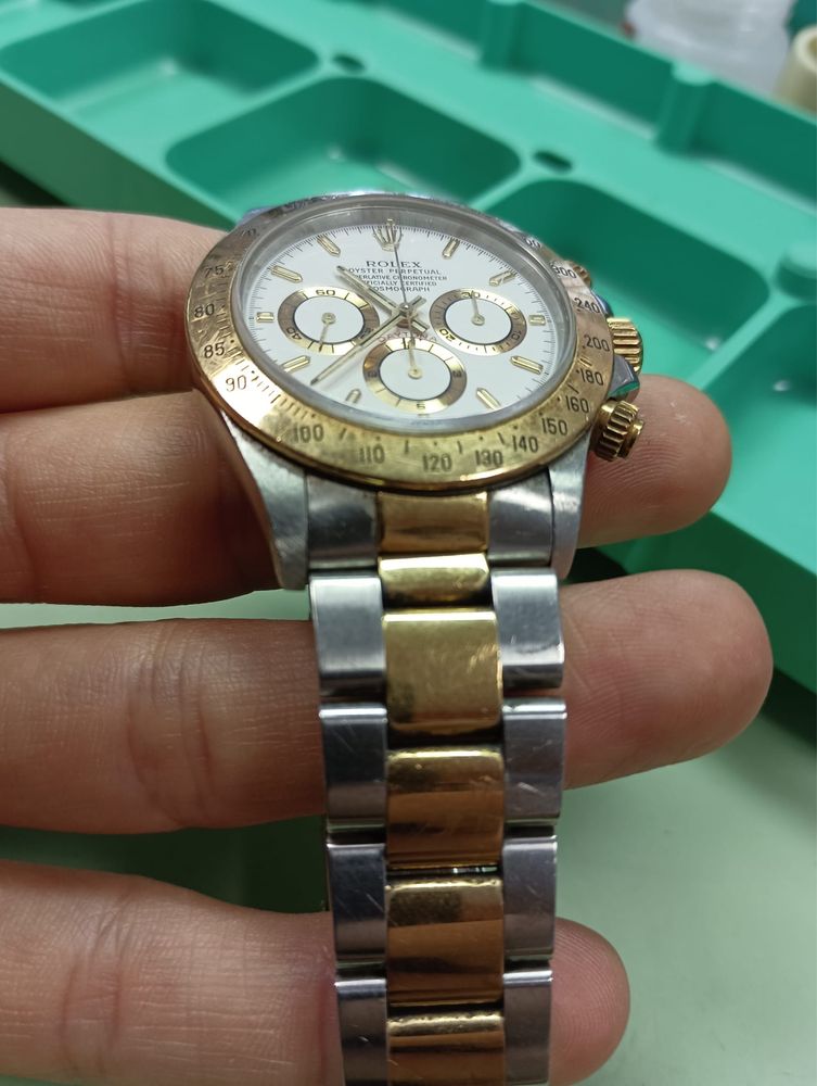 Rolex Daytona Zenith Aço e ouro