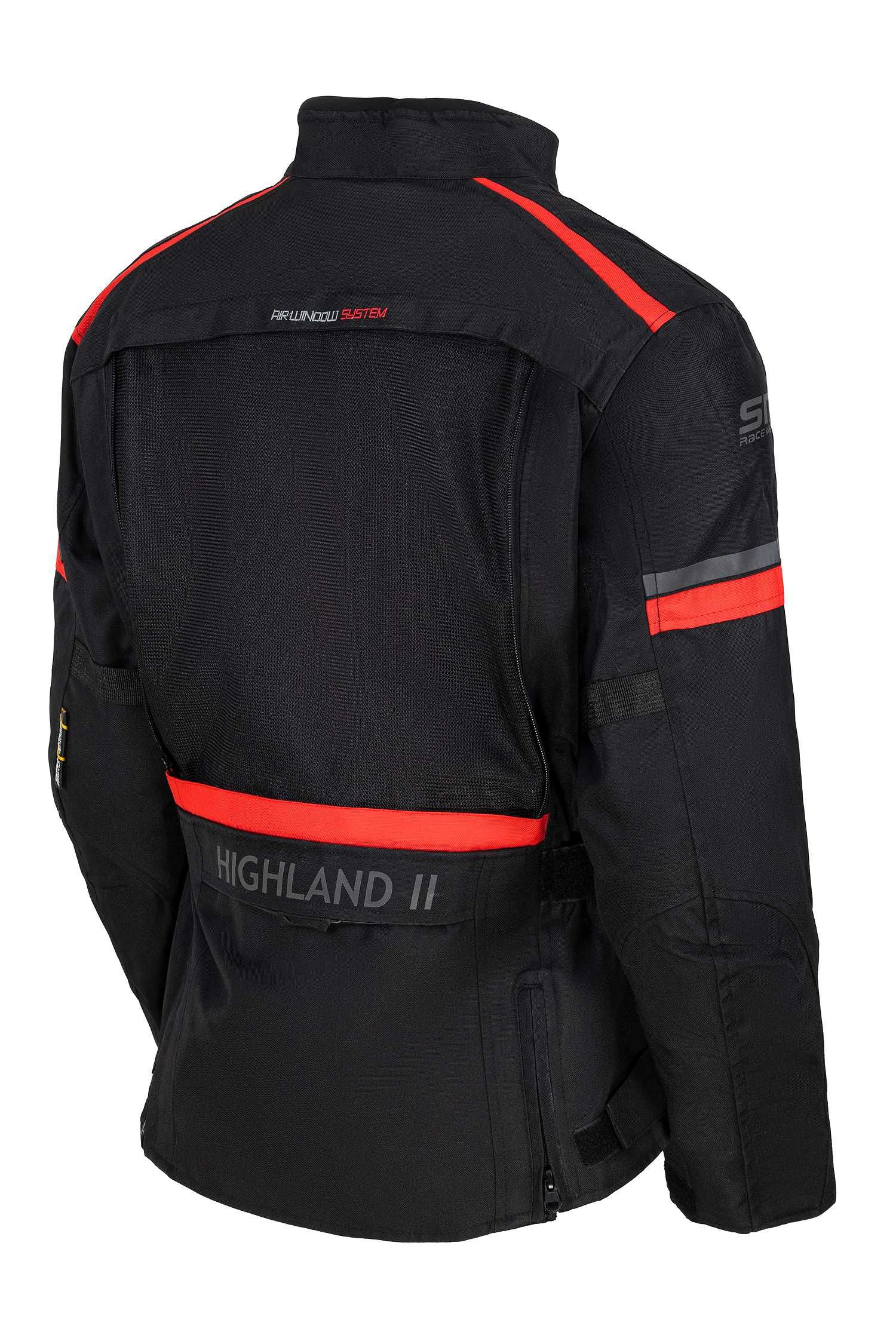 HIGHLAND BLACK LADY kurtka tekstylna motocyklowa HERO turystyczna