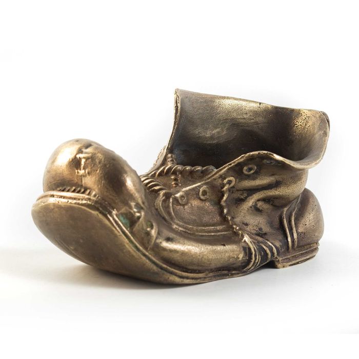 Пепельница башмак бронза, ссср