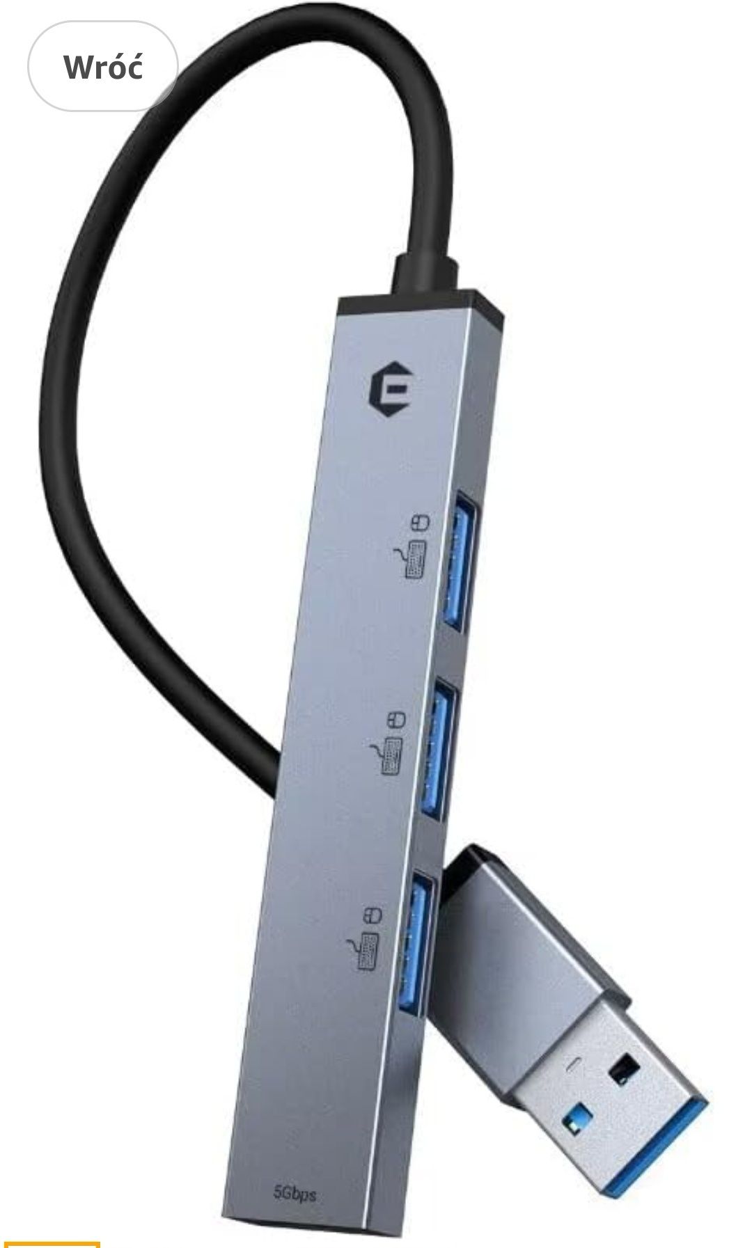 Nowy HUB USB 4 porty 3.0/2.0 HB053 – szybki, kompaktowy