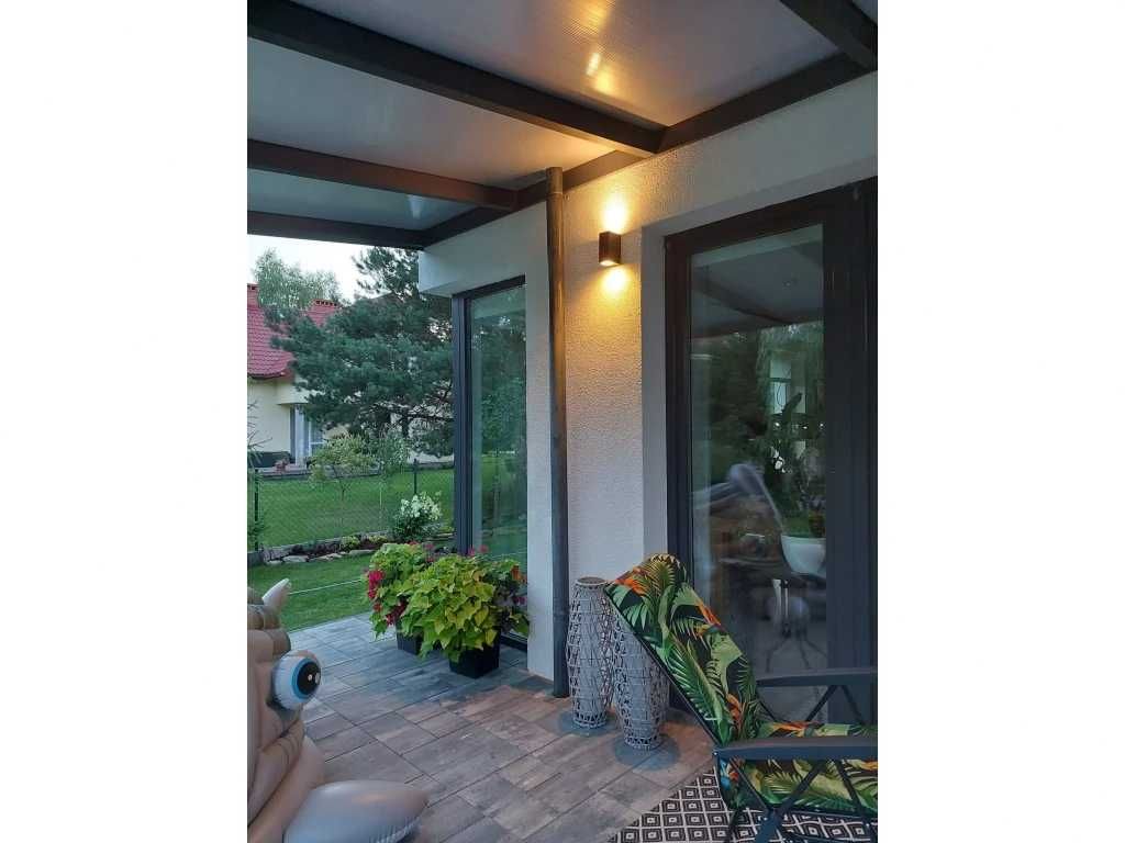 Zadaszenie aluminiowe PRO z dachem poliwęglanowym 300x406 m