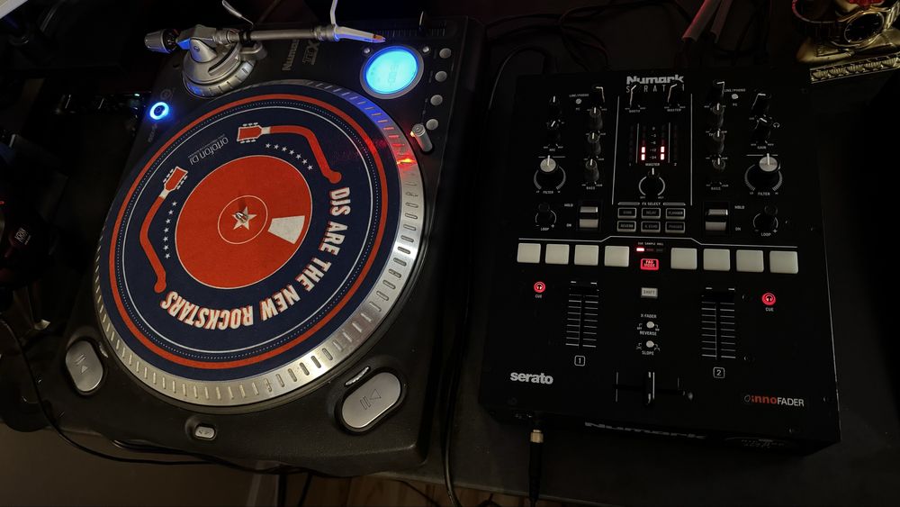 Mixer Numark Scrtach + gramofon Numark TTX USB - komplet zestaw dla dj