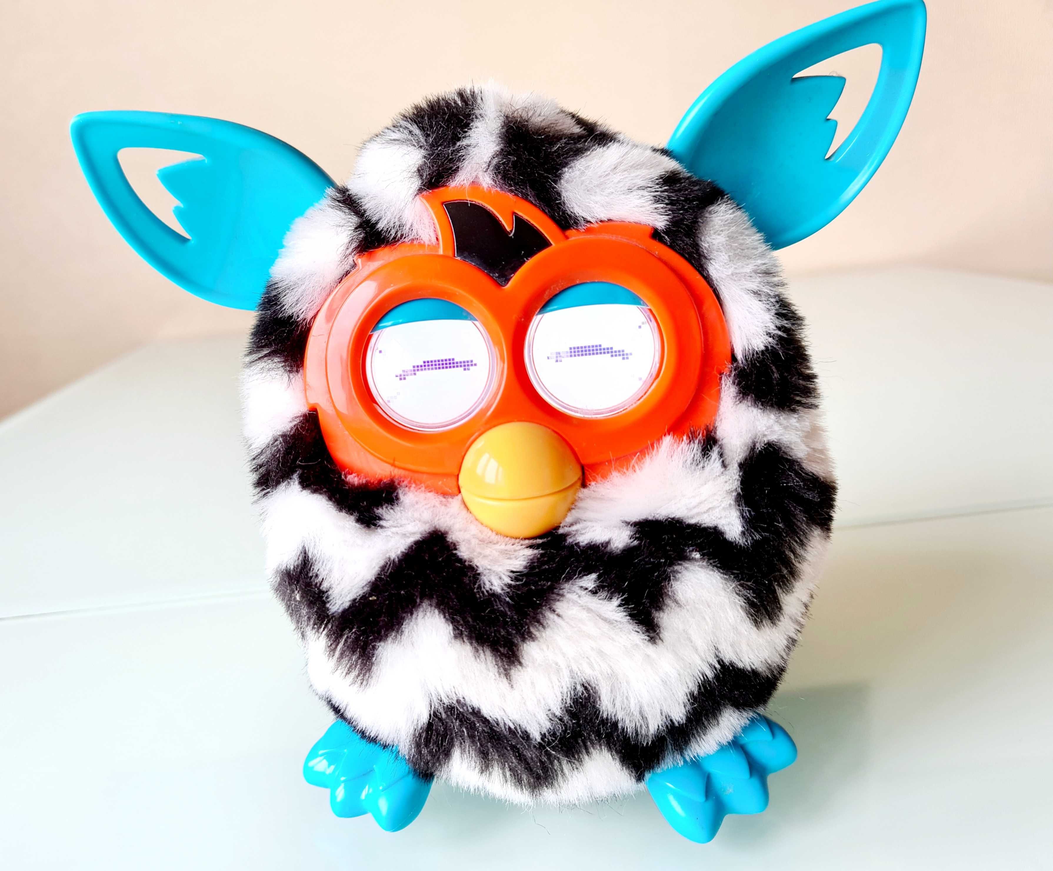 Furby Czarno Biały Ideał Jak Nowy! Black & White