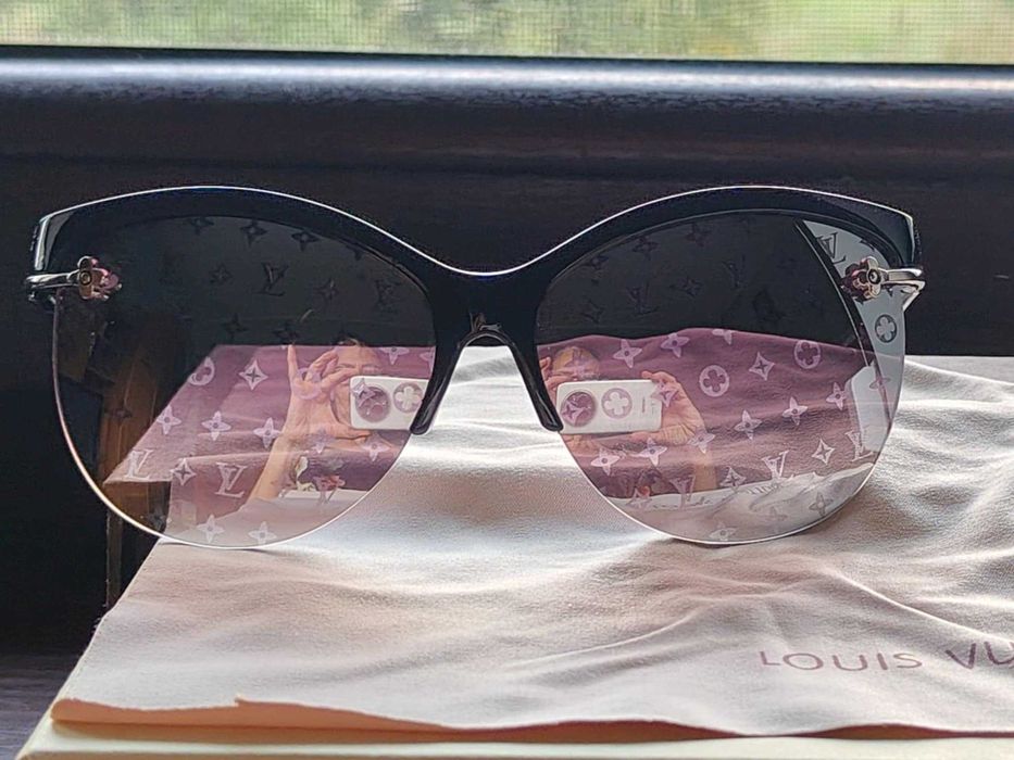 Luksusowe okulary Louis Vuitton Nowe logowane