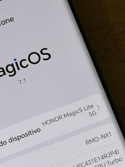 Huawei honor magic5 lite 6/128gb desbloqueado(ACEITO RETOMA)